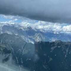 Flugwegposition um 12:47:27: Aufgenommen in der Nähe von Gemeinde Wörschach, 8942, Österreich in 2265 Meter
